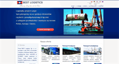 Desktop Screenshot of best-logistics.com